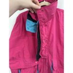 Helly Hansen Pink Y2K Athletic Outdoor Zip Snap Close Women XL Track Jacket Photo 5
