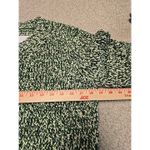 Maison Margiela Womens Ribbed Green Speckled Wool Blend Knit V Neck Sweater Sz S Photo 9