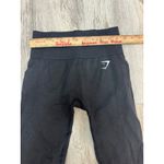 Gymshark ‎ Vital Seamless High Waisted Workout Leggings Marble Black Size Small Photo 2