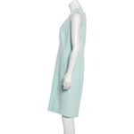 Pamella Roland mint sheath dress light blue green sleeveless Size L Photo 1