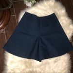 Delpozo navy wide legged shorts sz 42 Blue Photo 1