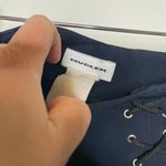 Vintage Mugler Pullover High Waist Wide Leg Pants Blue Womens 38 Size 2 Photo 6