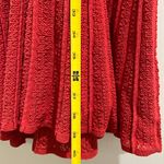 Bailey 44 Strech Knit Flounce Red Dress Sz M Photo 10