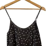 Atm 100% Silk Black White Polka Dot Slip Dress. NWT. Size Medium Photo 11