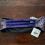 Fabletics  Krista Reversible Bandeau Swim Top Wonderweave Print/Ink/Black Photo 5