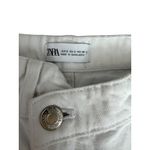 ZARA  Women’s  White Denim Skirt Size Small Photo 2