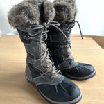 Blondo  Sport Waterproof Grey Sasha Boots Faux Fur Size 6M Winter Fleece lined Photo 0