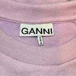 Ganni Isoli Oversized Raglan Sweatshirt Orchid Blossom Sz XXS/XS Casual Designer Photo 8