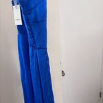 Amanda Uprichard BRAND NEW Cobalt Blue Maxi Dress Photo 6