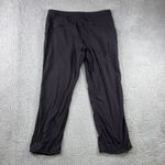 LL Bean Cargo Pants Women 18 Straight Leg Black Hiking Travel Outdoors Utility Photo 1