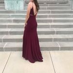 Maroon Prom Dress Red Size 4 Photo 6