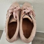 Gentle Souls Kenneth Cole Blush Pink Suede Sneakers Floral Pearl Size 9.5 Photo 6