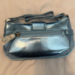 NWT Moda Bella Metallic Blue Handbag and Wallet Set perfect festival size Photo 10