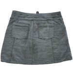 Athleta Skirt Womens Small Grey Striped Modern Metro Tennis Athletic Photo 2