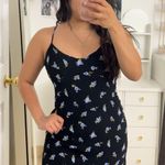 PacSun Black Floral Dress Photo 0