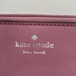 Kate Spade ♠️ Mauve Pink Glitter Saffiano Leather Crossbody Bag Photo 1