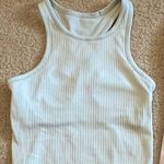 Lululemon Ebb To Street Racerback Crop Tank - Light Blue Photo 0