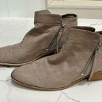 Sam Edelman “Packer” putty colored leather booties Photo 0