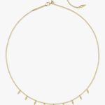 Kendra Scott Addison Adjustable Length Choker Necklace for Women, Fashion Jewelry Photo 0