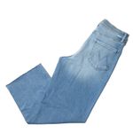 NWT Mother High Waisted Spinner Ankle Fray in The Blink Of An Eye Jeans 29 Blue Photo 9