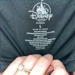 Disney Parks Alice in Wonderland Sequin Cold Shoulder Black Top Size Large Photo 1