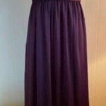 Vera Wang Purple Maxi Dress Photo 0