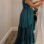 Mac Duggal One Shoulder Pleated Dress Photo 2
