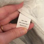 Nili Lotan Vintage Blazer Linen Tan Beige Sz 8 Photo 12