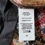 Three Eighty Two Sheer Flowy Snake Skin Print Dress with long sleeves Brown Size M Photo 4