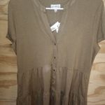 Wonderly Women's NWT Sagebrush Tiered Top Large Photo 0