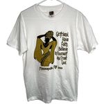 Fruit of the Loom Vintage Y2K African Queen Girlfriend Have Faith Minnesota Shirt‎ Size M Photo 0