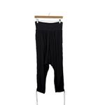 Anthropologie Hei Hei  Monterrico Embroidered Waist Harem Pants Grey M Photo 2