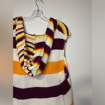 BDG Reid Hooded Sweater Vest Size XS Knit Cropped Oversized Beach Boho Photo 5