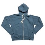 NWOT American Giant Women's Midweight Full Zip Hoodie Blue Casual Cozy Size M Photo 0