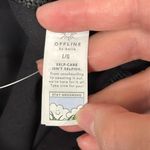 Aerie Offline The Hugger Hi-Rise Faux Leather Leggings Black Size L Photo 10