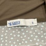 Carve Designs  Skirt Womens Small Jersey Pull On Summer Stretch Polka Dot Brown Photo 1