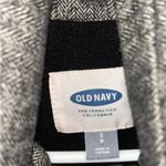 Old Navy Herringbone Wool Blend Full Zip Grey Puffer Vest(Size Small) Photo 6