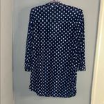 Eden & Olivia Stylish Navy Polka Dot Blouse Photo 6
