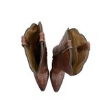 Patricia Nash Womens Brown Western Leather Boots Size 8.5 SKU 7070 Photo 11