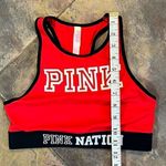 PINK - Victoria's Secret PINK Nation Victoria’s Secret Crop Haut Court Sport Bra Small (AA-C) Photo 3