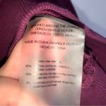 The Upside 6 Burgundy‎ “wolf” Sweatshirt CP0344 Photo 3