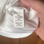 Lulus  Shift Dress Short Sleeve Gold Zipper on Back, Medium Photo 5