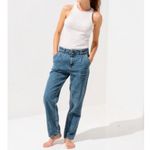 Sézane Manu Pants, Denim Blue, FR34/US2 Photo 1