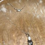 Sterling Silver Mother of Pearl Leaf 925  Necklace Photo 3