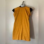Libas Designs Sleeveless Tunic in Mustard and Purple Yellow Size 42 Photo 4