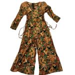 Vintage ANNA USA Gypsy Jumpsuit Orange Photo 3