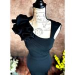 LuLus Lucette Black Sleeveless Ruffled Mermaid Gown XS Photo 7