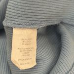 JAPPAREL Blue Ribbed Knit Midi Skirt XL Made in USA Photo 5