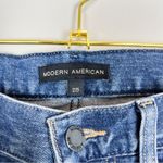 Modern American Lafayette Narrow Mid Rise Slim Crop Jean Santa Fe Size 25 Blue Photo 7