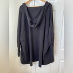 Athleta  Mantra Hooded Wrap Cardigan Size XS black Photo 5